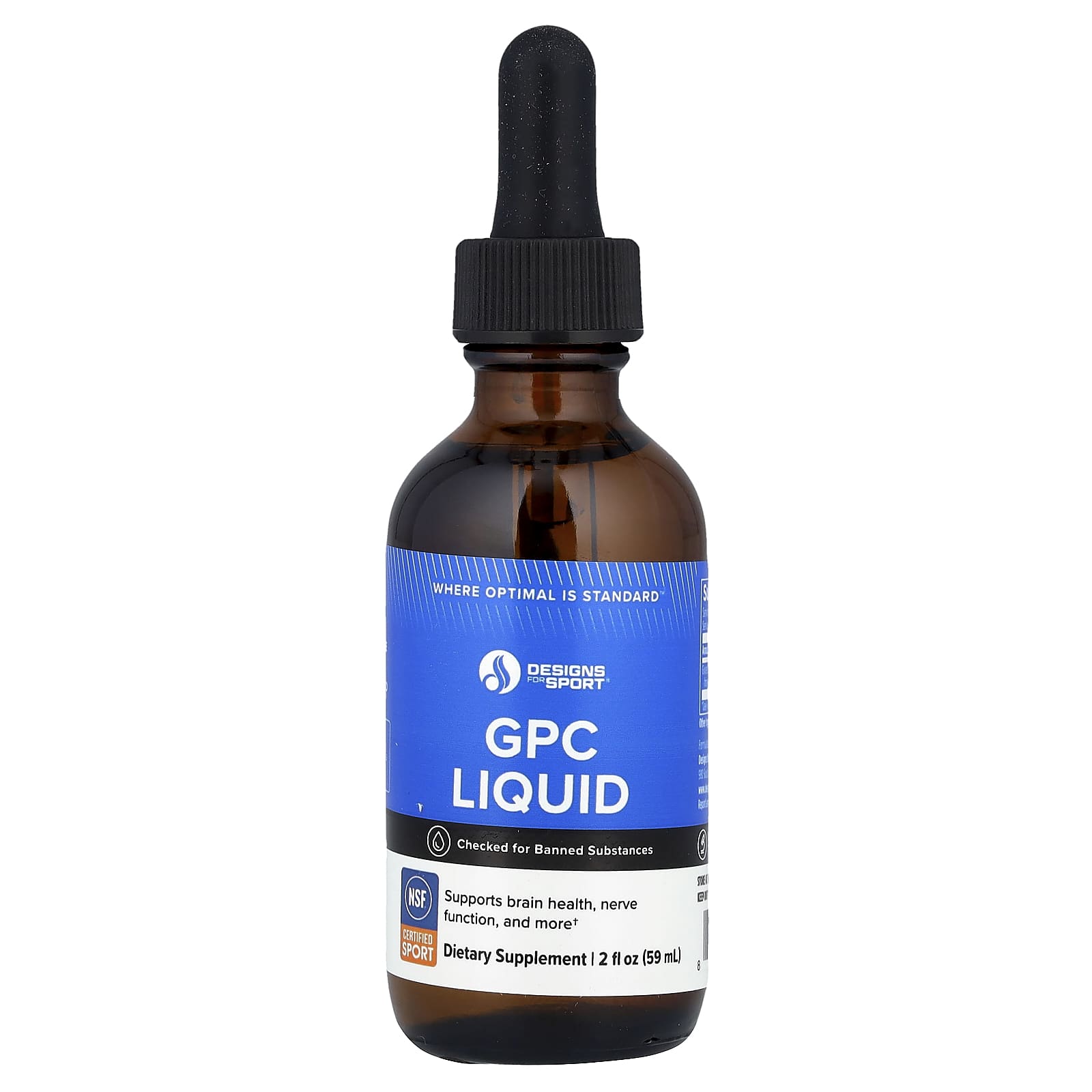 Designs For Health GPC Liquid 600mg 2fl oz (59ml) - Image 1