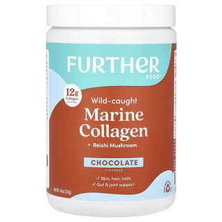 Wild-Caught Marine Collagen + Reishi Mushroom Chocolate, 7.41 oz