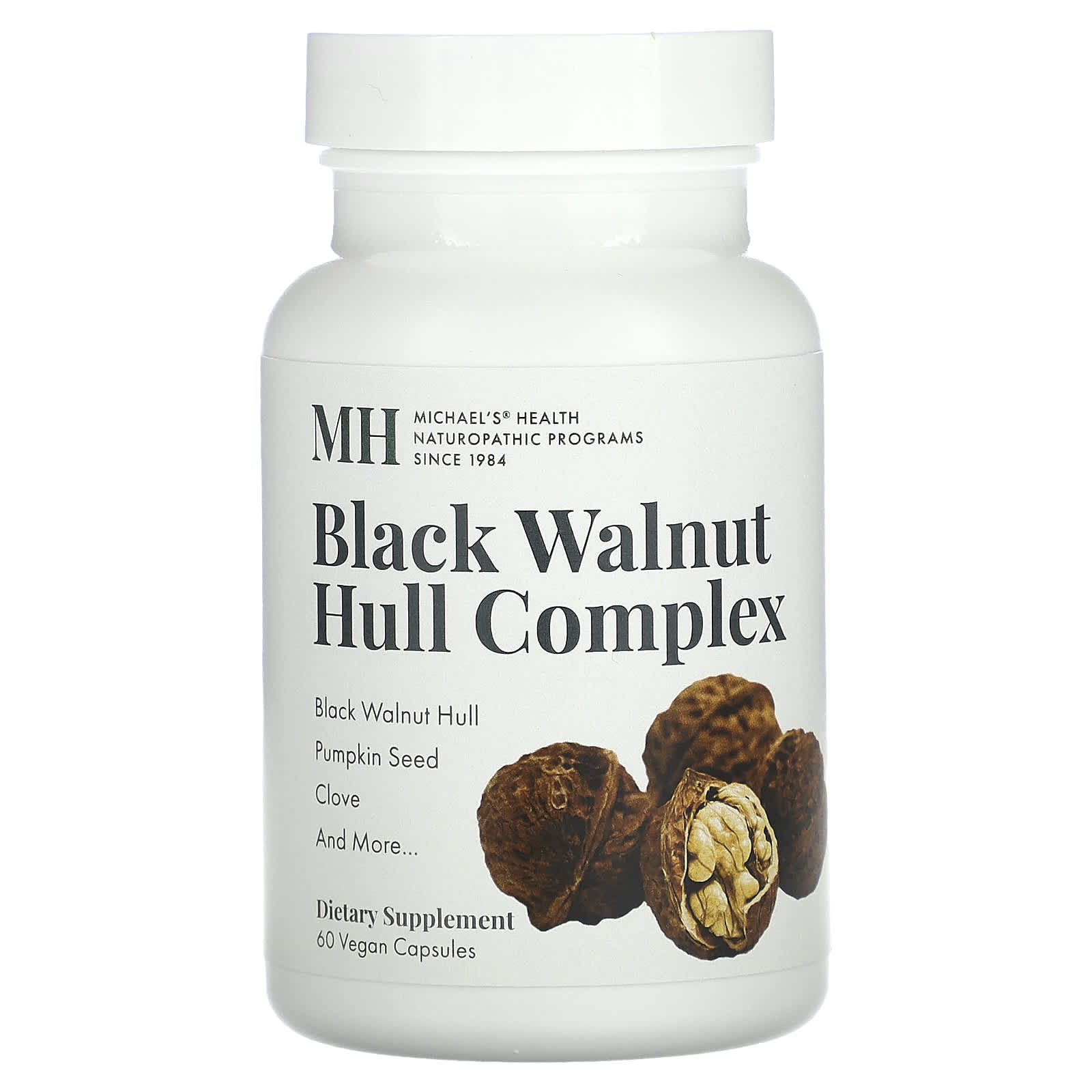 Michael's Health, Black Walnut Hull Complex, 60 Vegan Capsules - Image 1