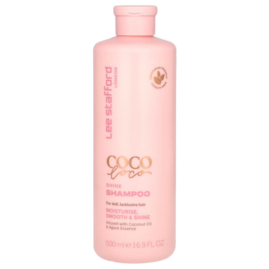 Lee Stafford, Coco Loco, Shine Shampoo, For Dull, Lacklustre Hair, 16.9 fl oz (500 ml) - Image 1