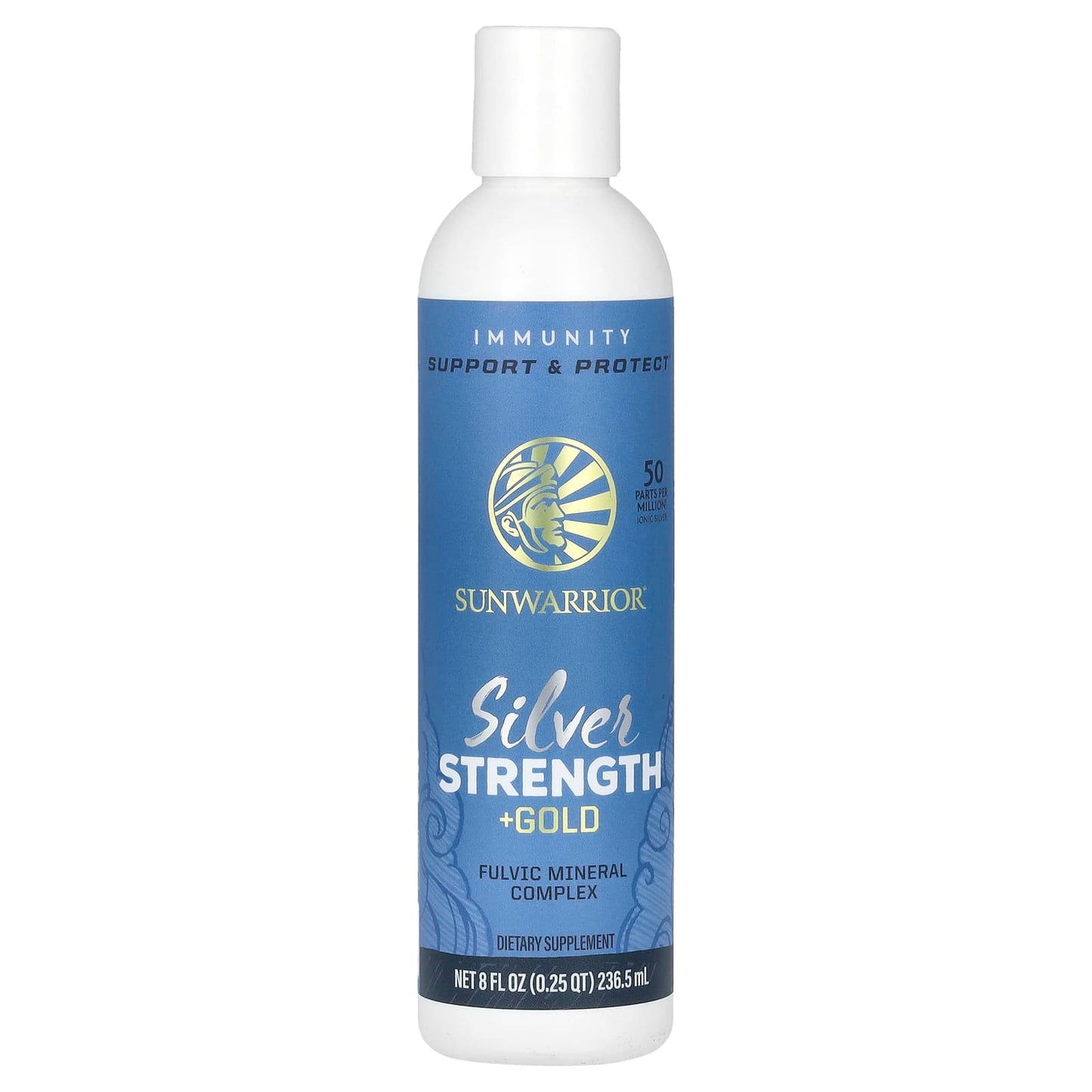 Sunwarrior, Silver Strength + Gold, 8 fl oz (236.5 ml) - Image 1