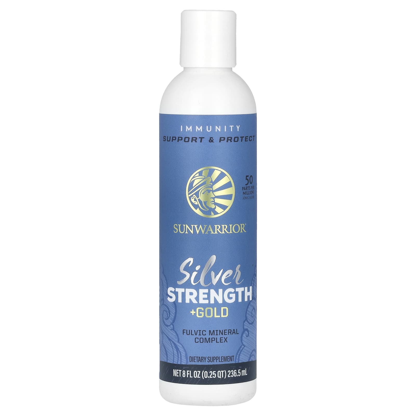 Sunwarrior, Silver Strength + Gold, 8 fl oz (236.5 ml) - Image 1