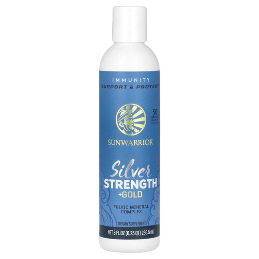 Sunwarrior, Silver Strength + Gold, 8 fl oz (236.5 ml) - Image 1