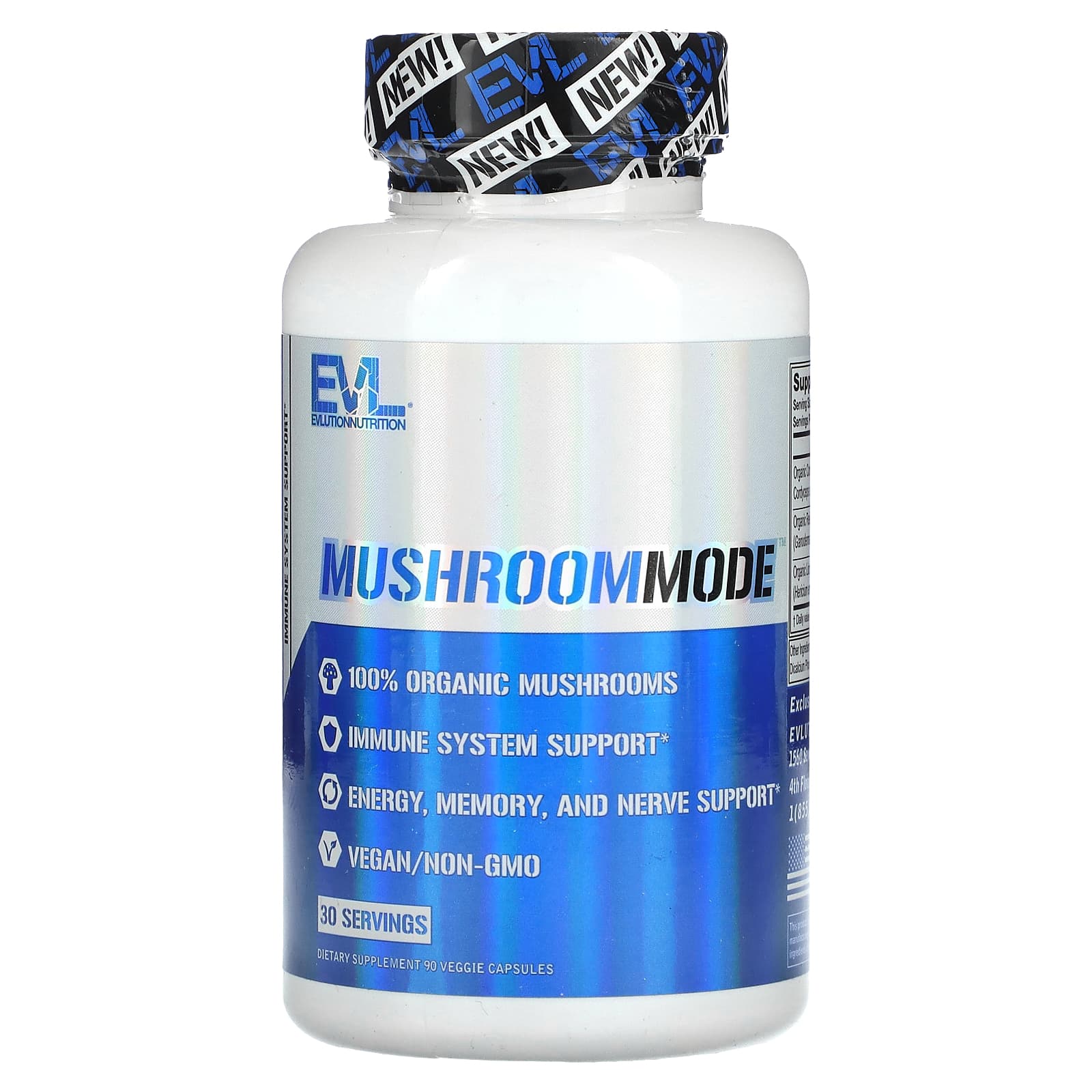 EVLution Nutrition MushroomMode - Boost Energy & Immune System - Image 1