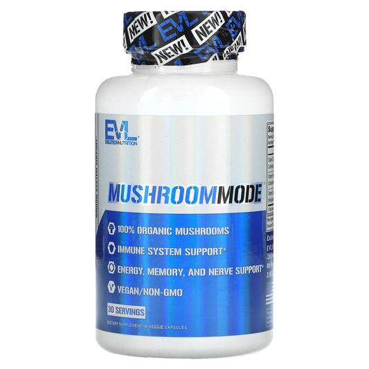 EVLution Nutrition MushroomMode - Boost Energy & Immune System - Image 1