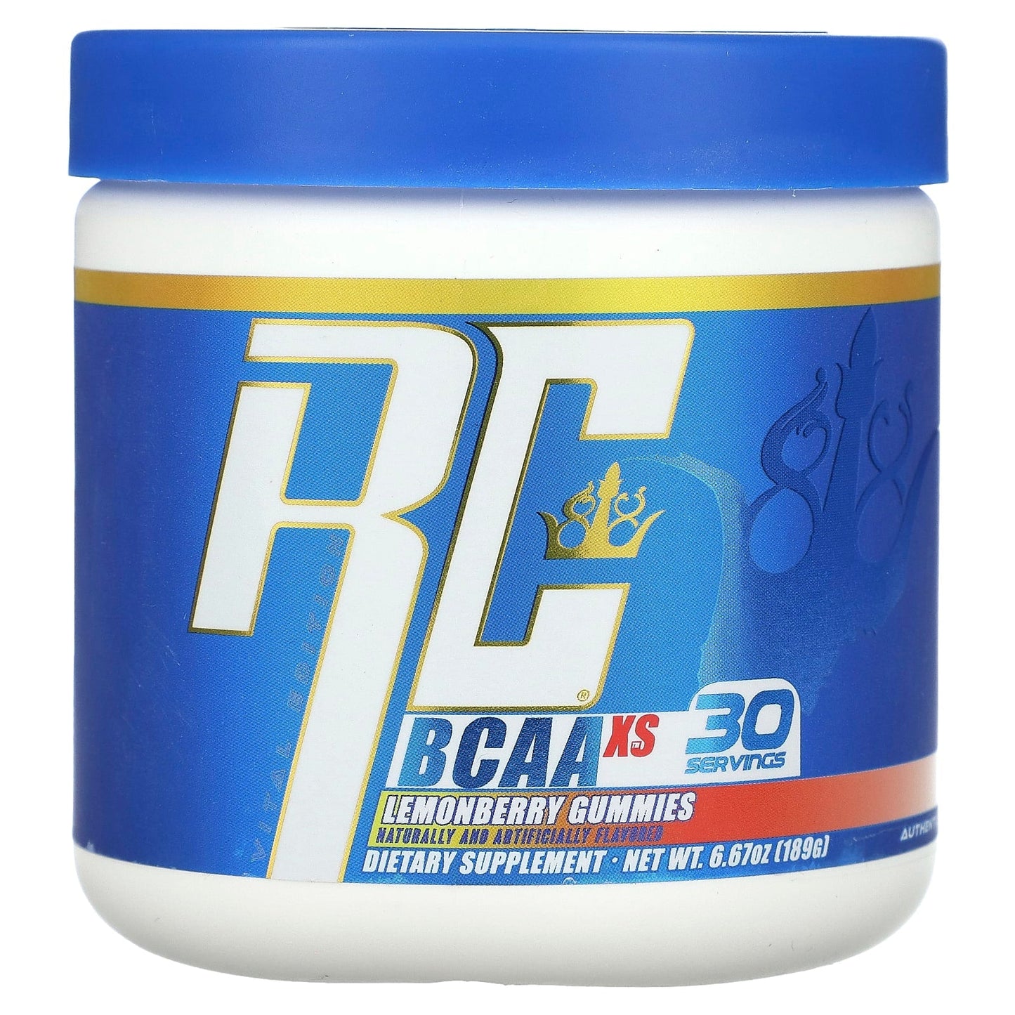Ronnie Coleman, Vital Edition, BCAA XS, Lemonberry Gummies, 6.67 oz (189 g) - Image 1
