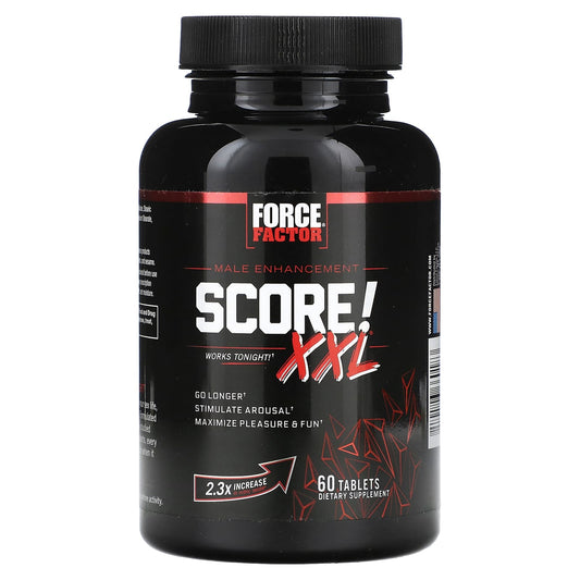 Force Factor SCORE! XXL Male Enhancement 60 Tablets for Instant Results - Image 1