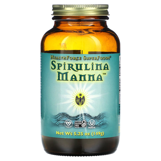 Spirulina Manna Superfood by HealthForce - 5.25 oz (149g) - Image 1