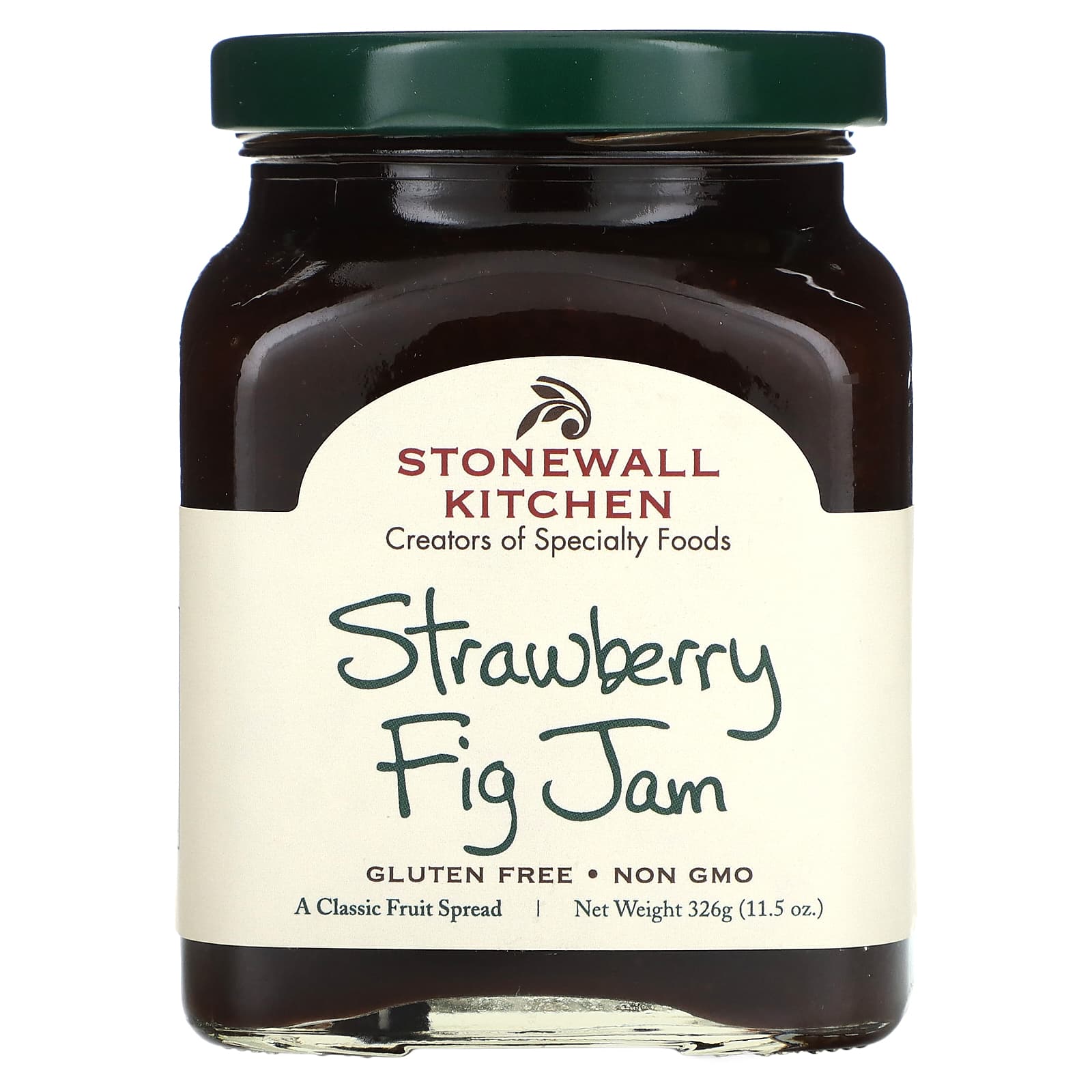 Stonewall Kitchen, Strawberry Fig Jam, 11.5 oz (326 g) - Image 1