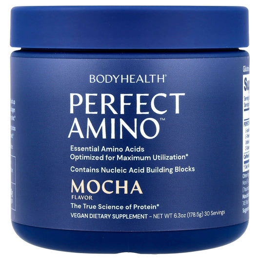 Perfect Amino Mocha Supplement for Lean Muscle & Recovery - Image 1