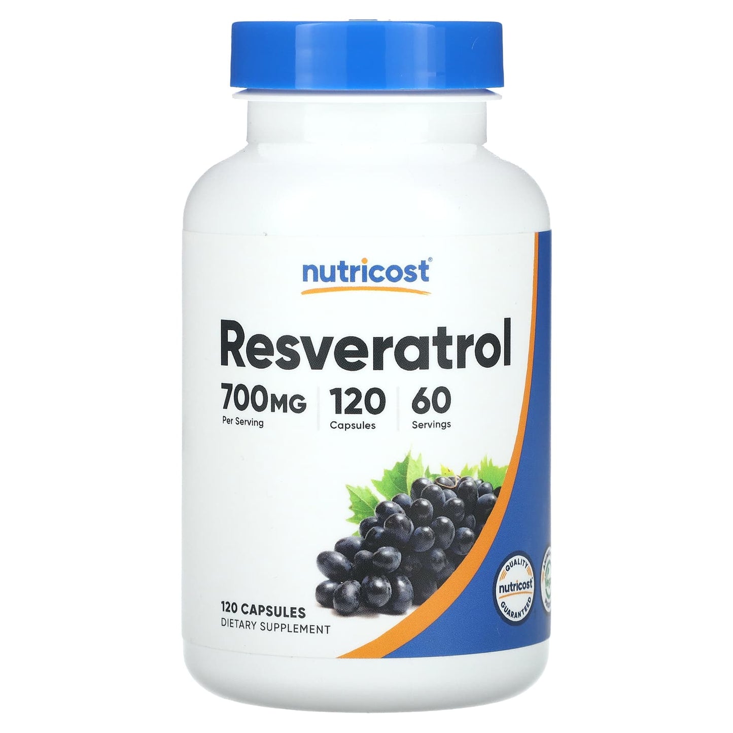 Nutricost, Resveratrol, 120 Capsules (350 mg per Capsule)