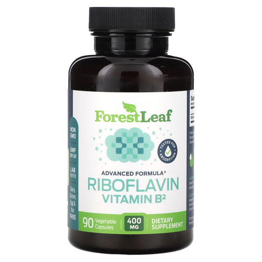 Boost Energy & Absorption with Forest Leaf Vitamin B2 Capsules - Image 1