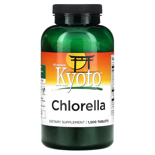 Swanson, Kyoto Chlorella, 1,500 Tablets - Image 1