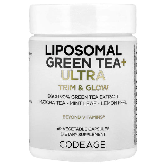 Unlock Radiant Skin with Codeage Liposomal Green Tea+ Ultra - Image 1