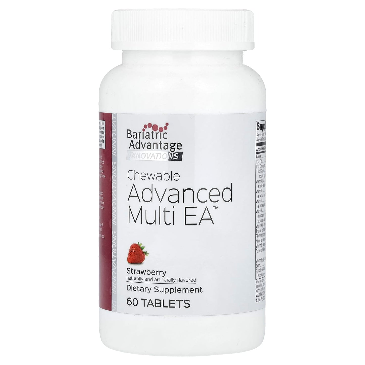 Bariatric Advantage Chewable Advanced Multi EA, Strawberry 60 Tablets - Image 1