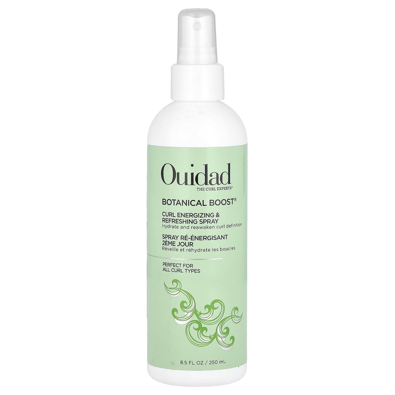 Ouidad, Botanical Boost®, Curl Energizing & Refreshing Spray, 8.5 fl oz (250 ml) - Image 1