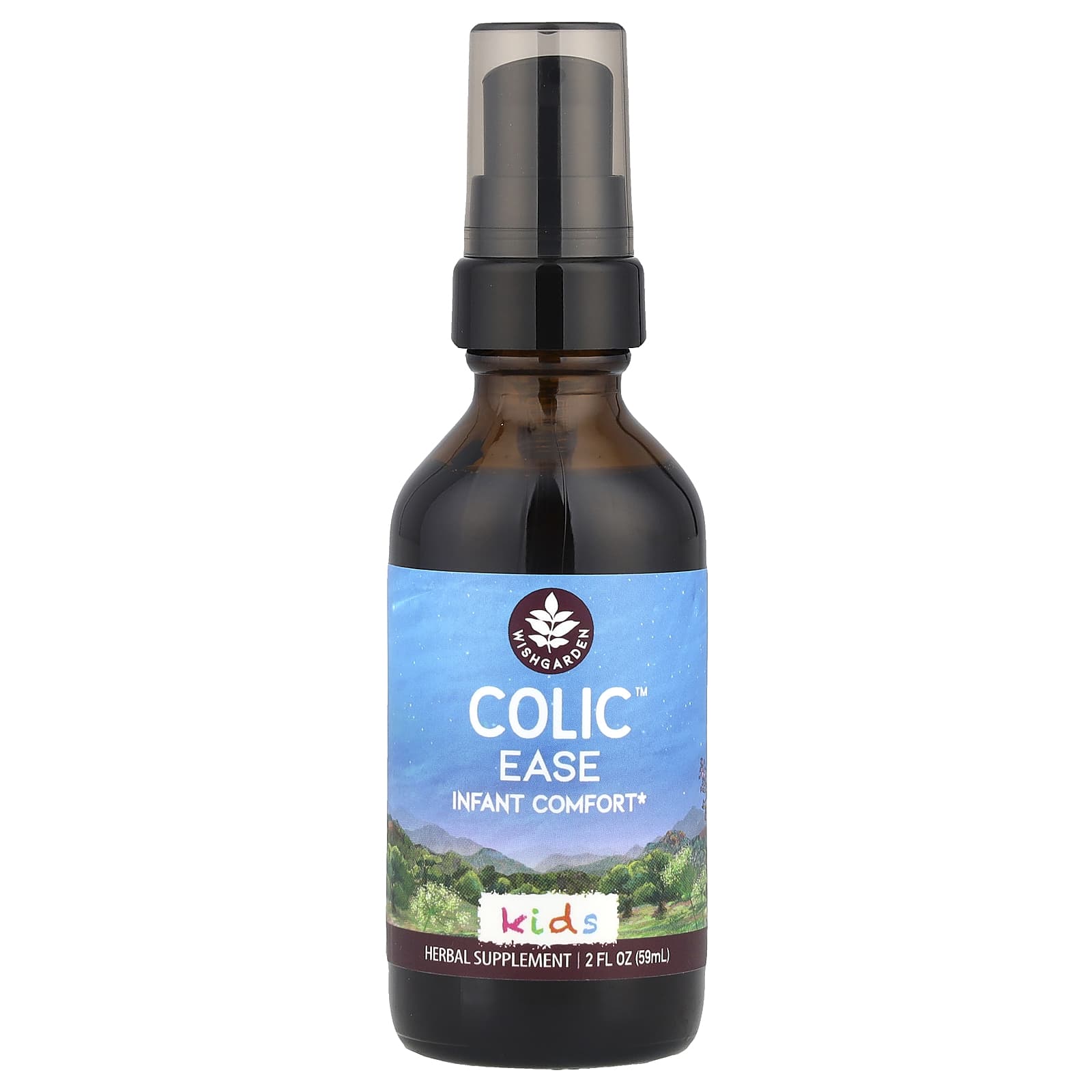 WishGarden Herbs, Kids, Colic™ Ease, 2 fl oz (59 ml)