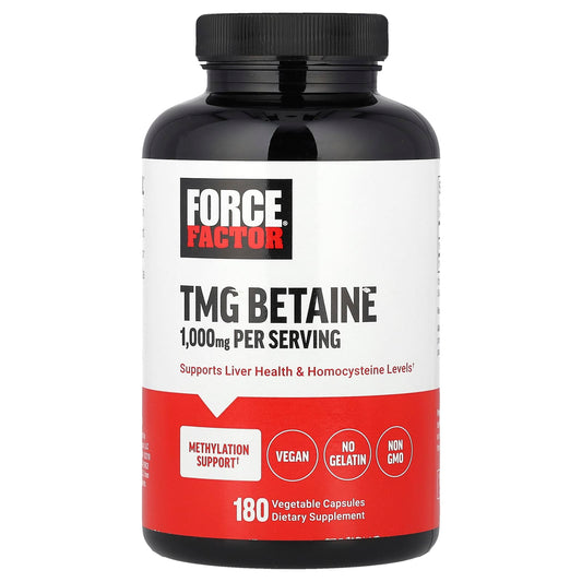 Force Factor TMG Betaine for Optimal Liver Health & Homocysteine Levels - Image 1