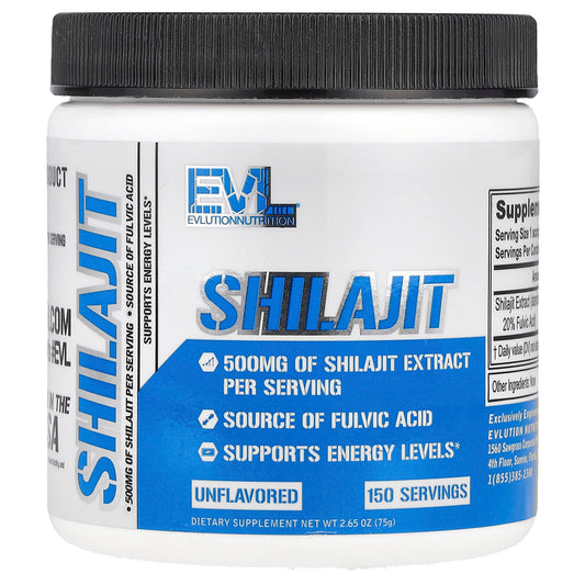 EVLution Nutrition Shilajit Supplement - Energy Boost & Antioxidant Support - Image 1