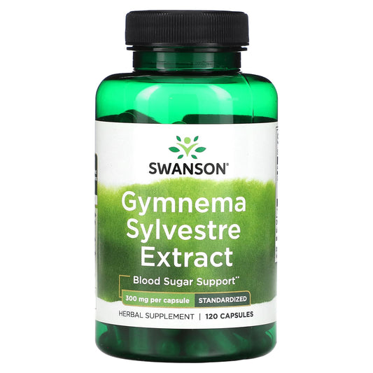 Swanson, Gymnema Sylvestre Extract, 300 mg, 120 Capsules - Image 1