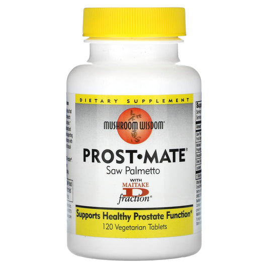 Mushroom Wisdom, Prost•Mate, 120 Vegetarian Tablets - Image 1