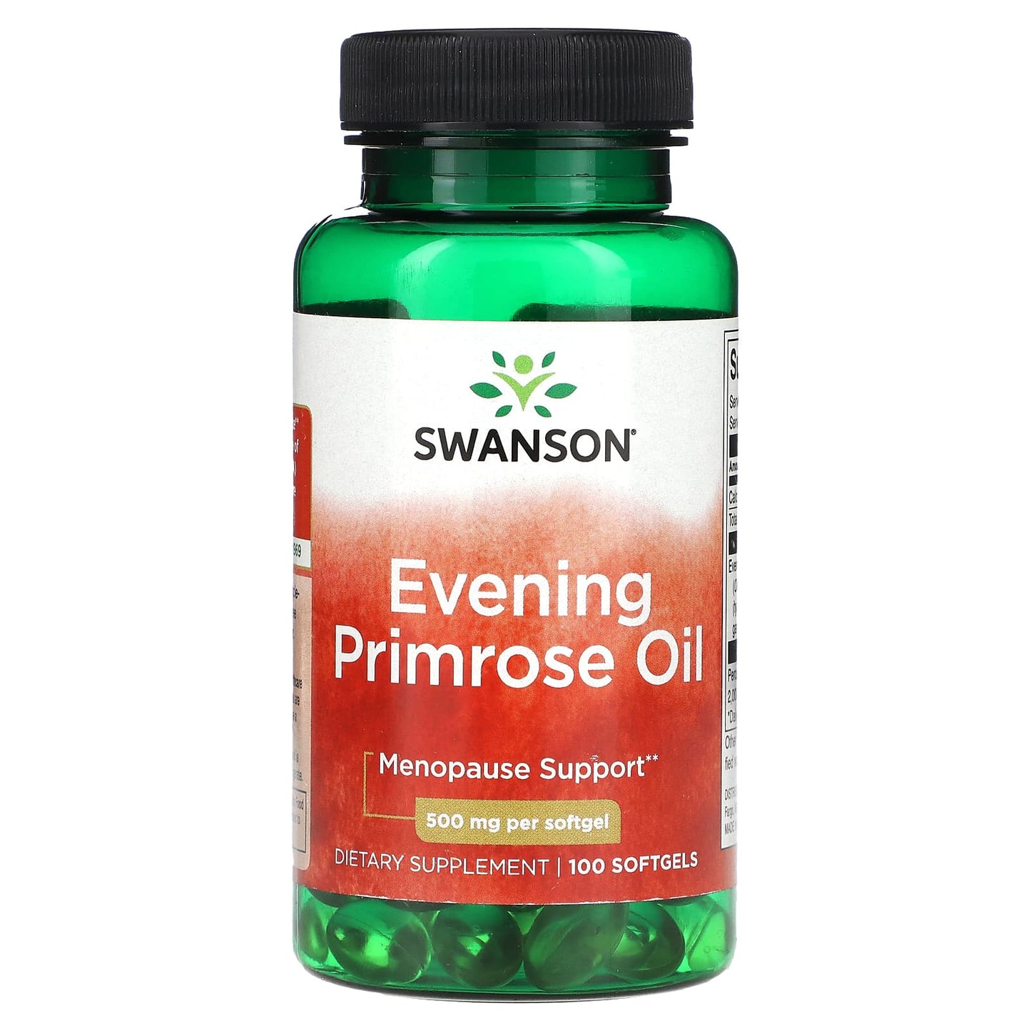 Swanson, Evening Primrose Oil, 500 mg , 100 Softgels - Image 1