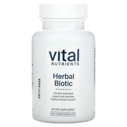 Vital Nutrients, Herbal Biotic, 60 Vegan Capsules - Image 1
