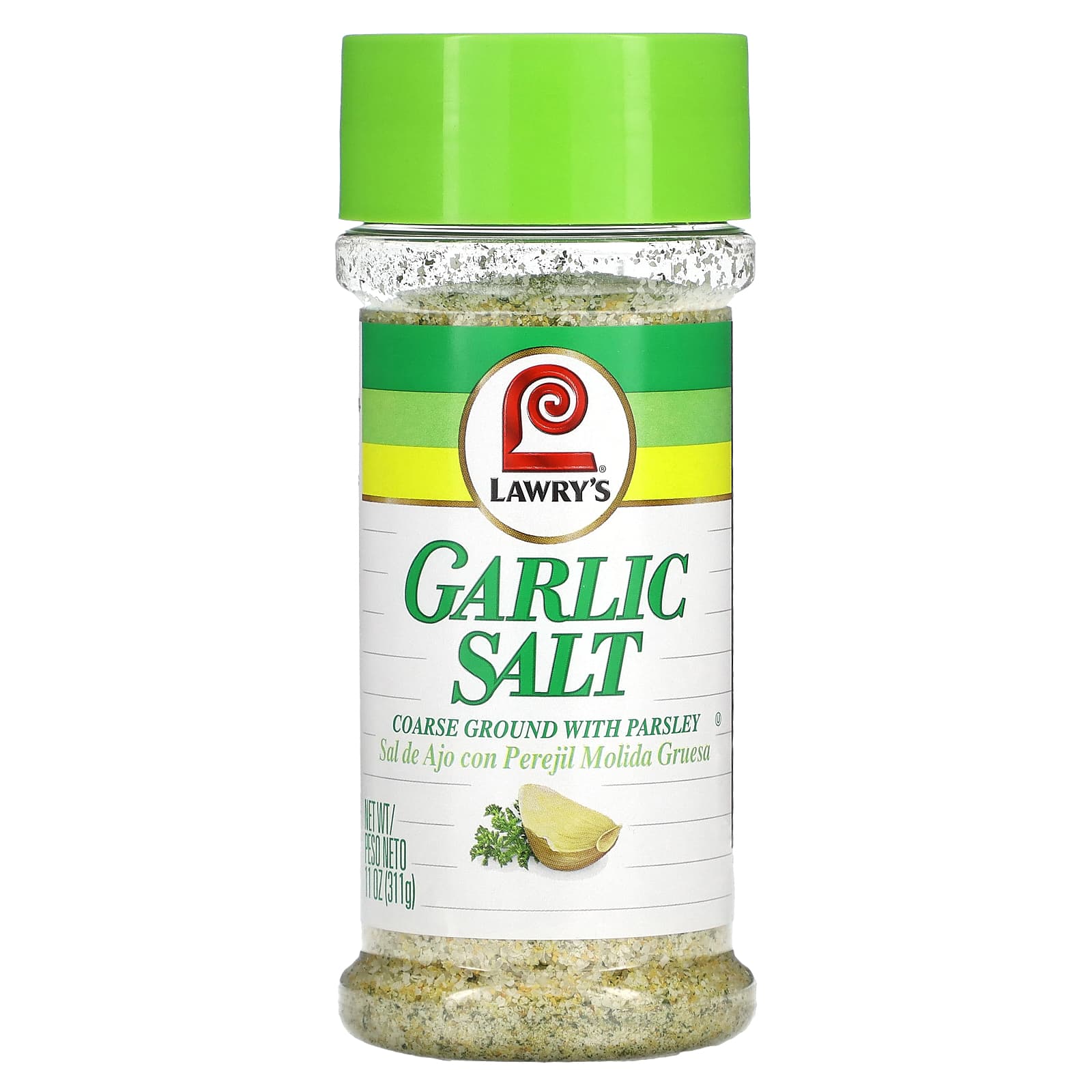 Lawry's, Garlic Salt, Coarse Ground With Parsley, 11 oz (311 g) - Image 1