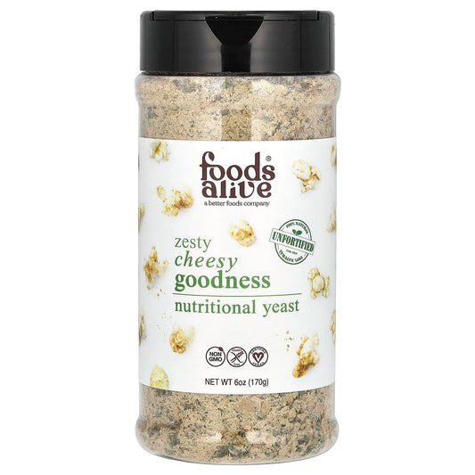 Nutritional Yeast with Italian Herbs by Foods Alive, 6 oz (170g) - Image 1