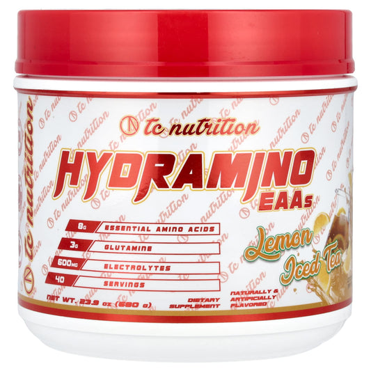 TC Nutrition, Hydramino EAAs, Lemon Iced Tea, 23.9 oz (680 g) - Image 1