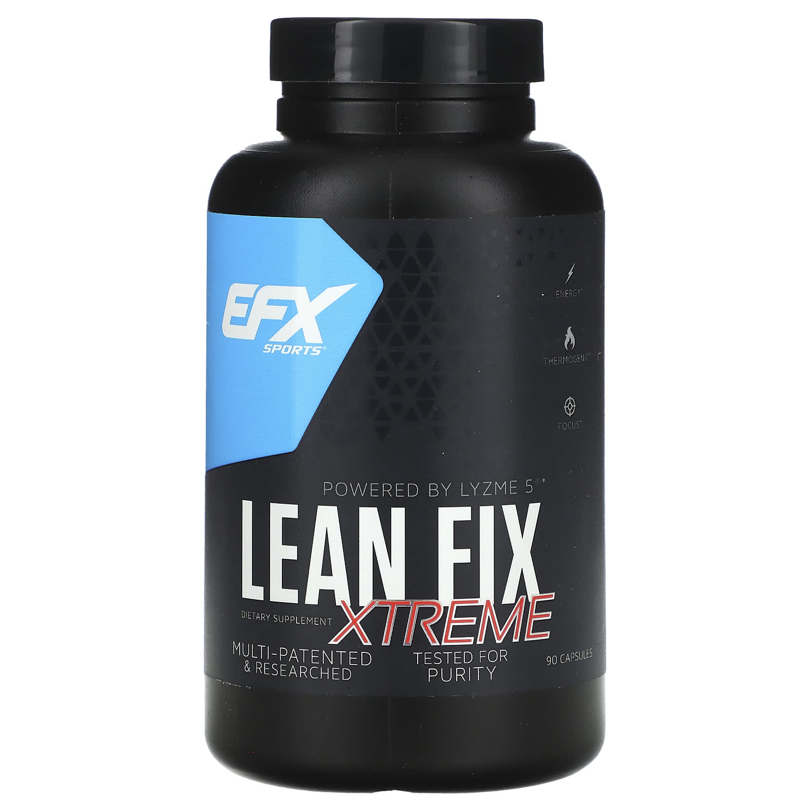 EFX Sports Lean Fix Xtreme Energy & Weight Loss Supplement - Image 1