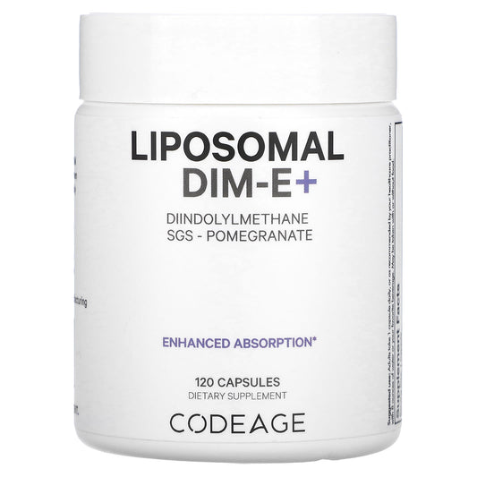 Codeage Liposomal DIM-E+ Supplement for Hormone Balance - Image 1
