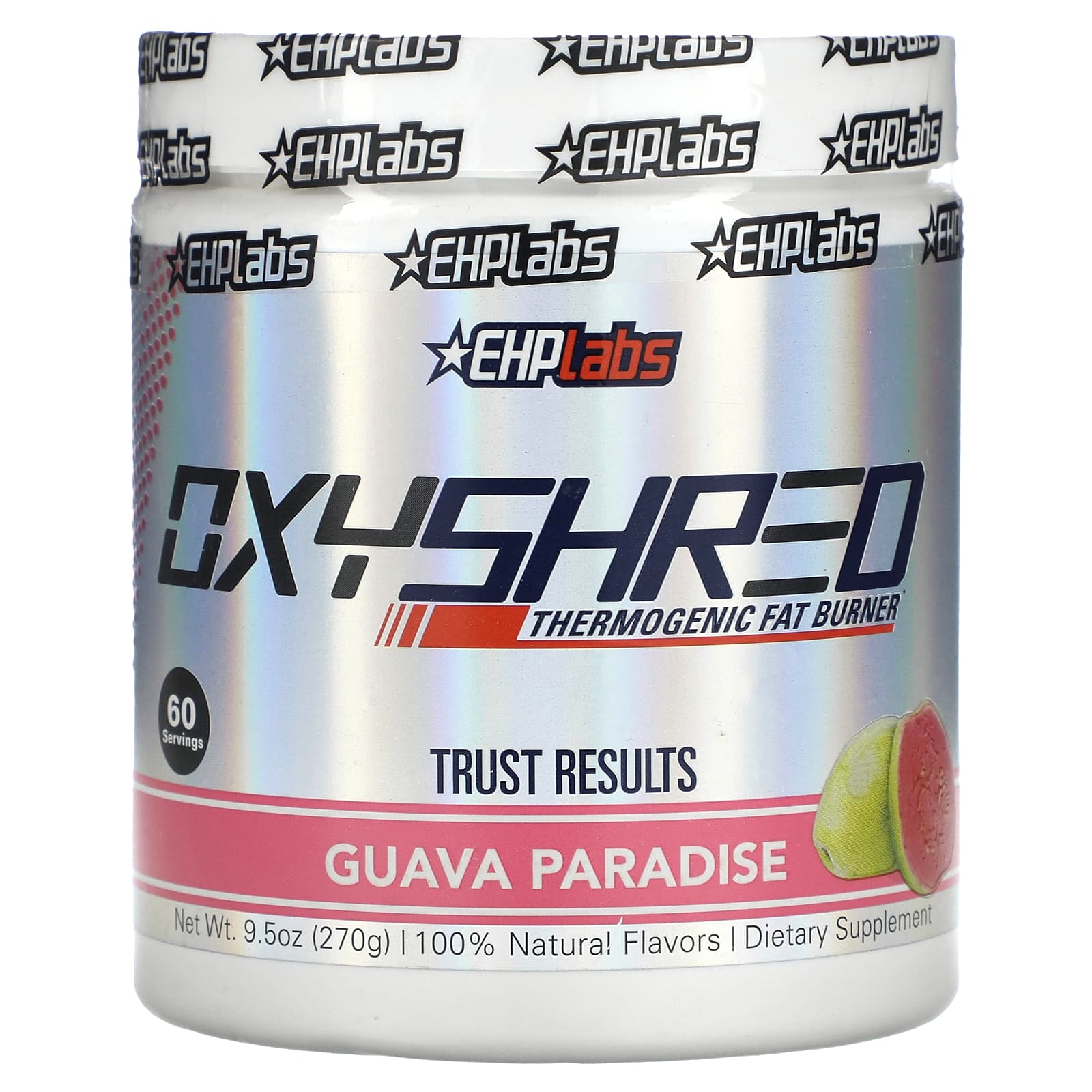 EHPlabs OxyShred Thermogenic Fat Burner, Guava Paradise, 270g - Image 1