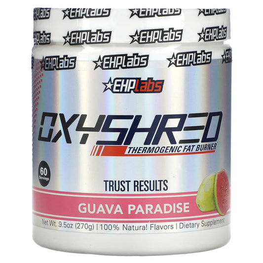 EHPlabs OxyShred Thermogenic Fat Burner, Guava Paradise, 270g - Image 1