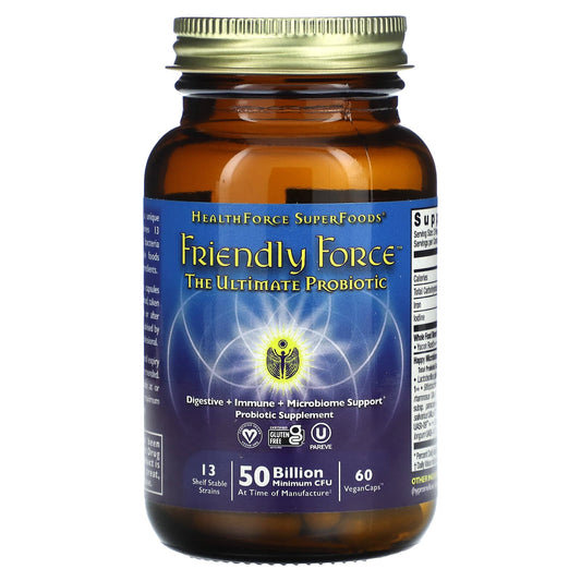 Unlock Optimal Gut Health with HealthForce Superfoods Friendly Force - Image 1