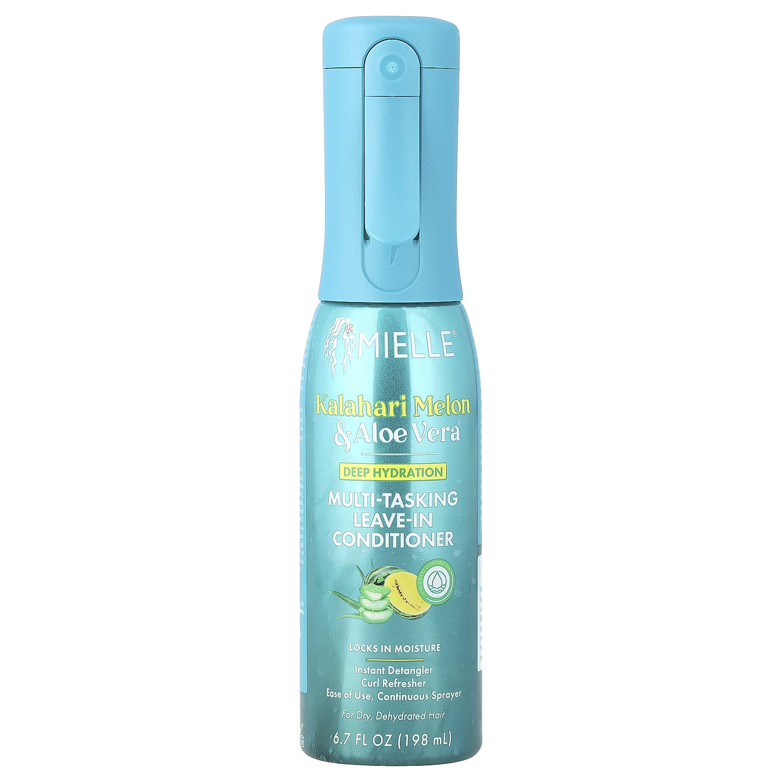 Mielle, Deep Hydration Multi-Tasking Leave-In Conditioner, For Dry, Dehydrated Hair, Kalahari Melon & Aloe Vera, 6.7 fl oz (198 ml) - Image 1