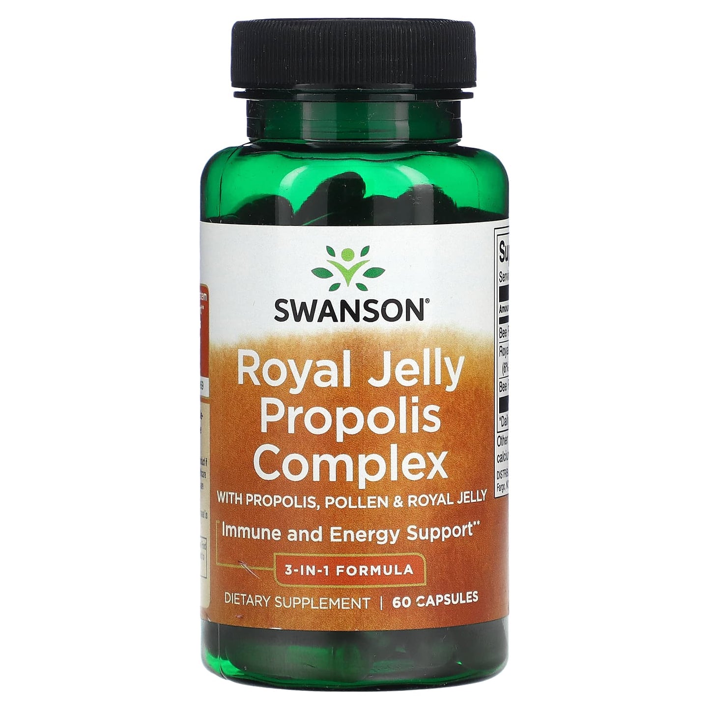 Swanson, Royal Jelly Propolis Complex, 60 Capsules - Image 1