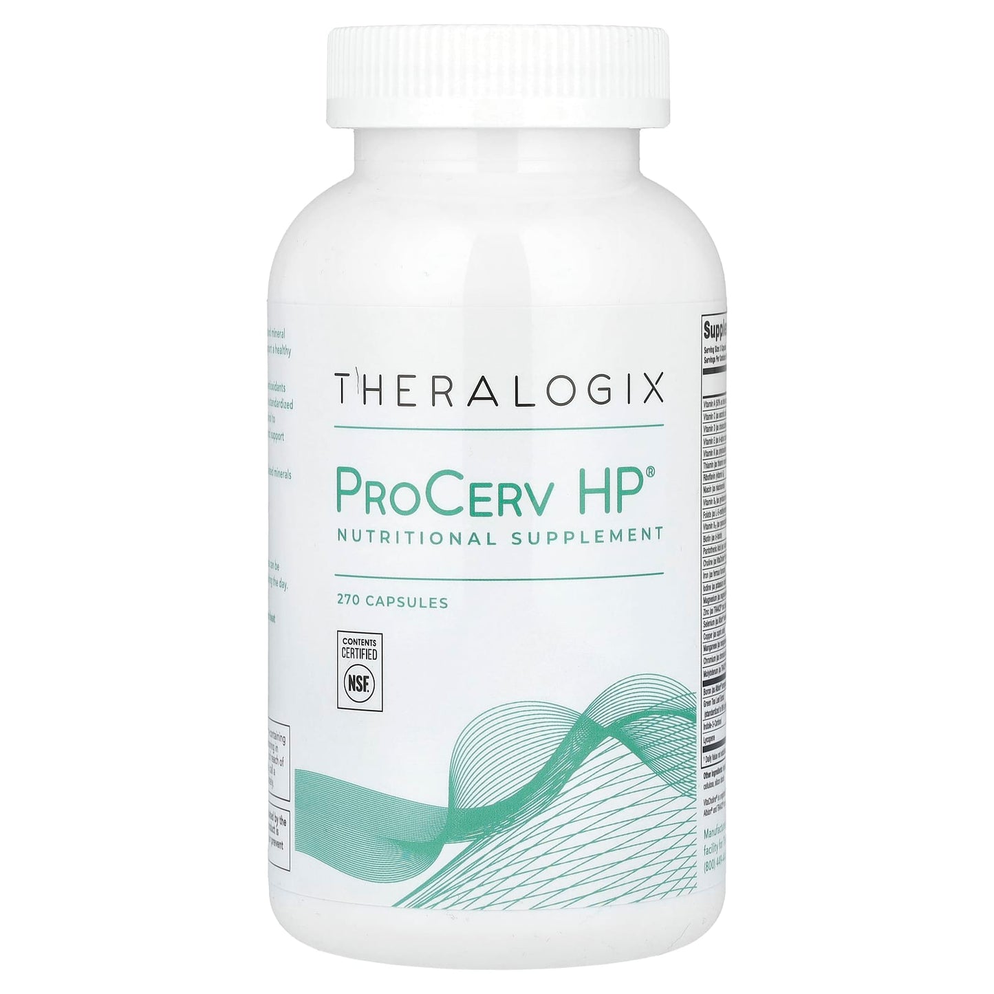 Theralogix, ProCerv HP, 270 Capsules - Image 1
