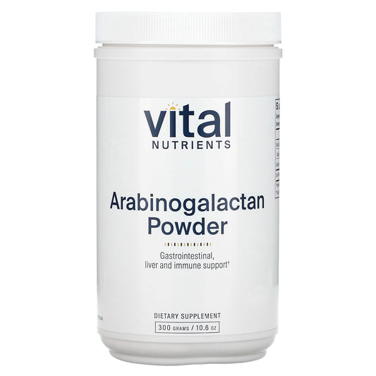 Vital Nutrients, Arabinogalactan Powder, 10.6 oz (300 g) - Image 1