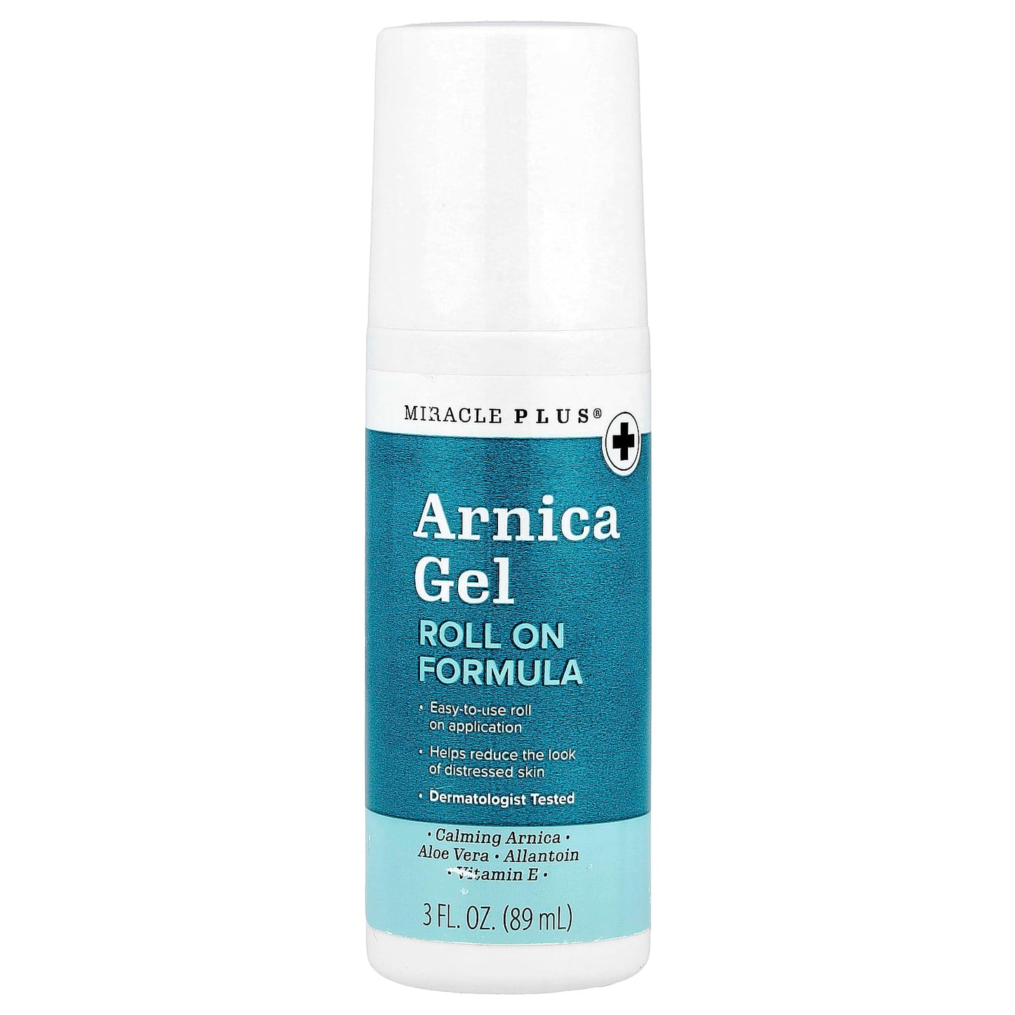 Miracle Plus, Arnica Gel, Roll on Formula, 3 fl oz (89 ml) - Image 1
