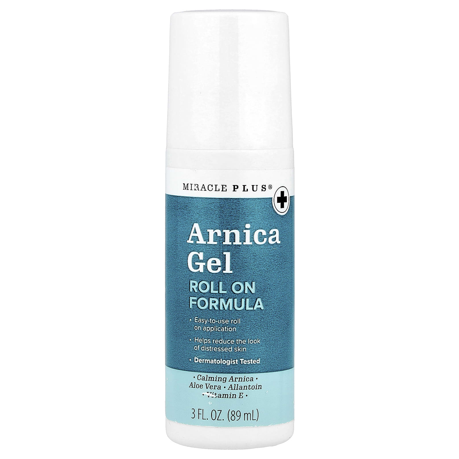 Miracle Plus, Arnica Gel, Roll on Formula, 3 fl oz (89 ml) - Image 1