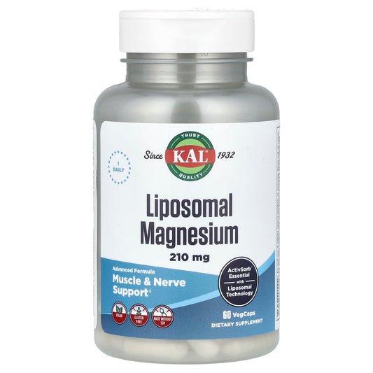 KAL Liposomal Magnesium Supplements for Muscle & Nerve Support - Image 1