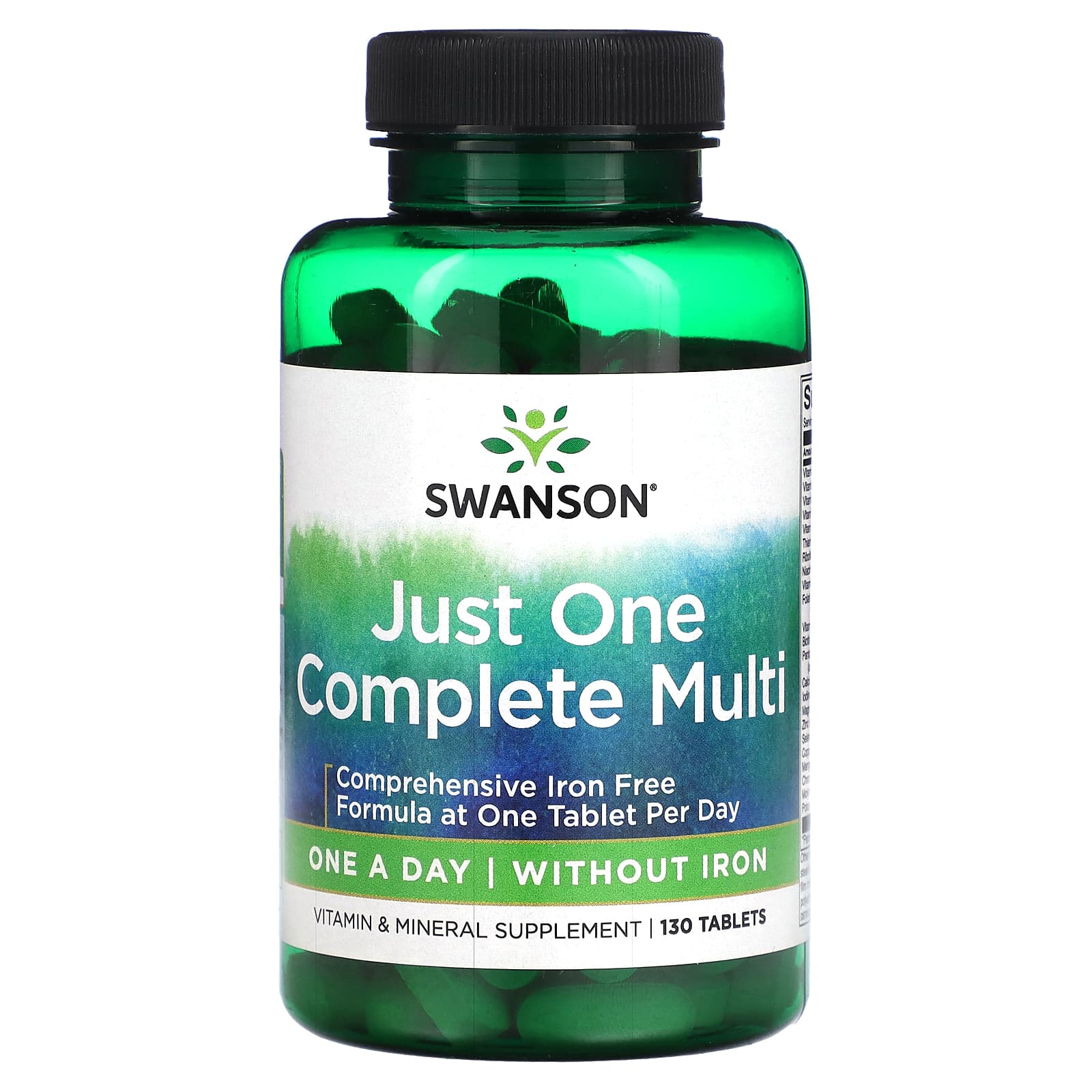 Swanson, Just One Complete Multi, 130 Tablets - Image 1