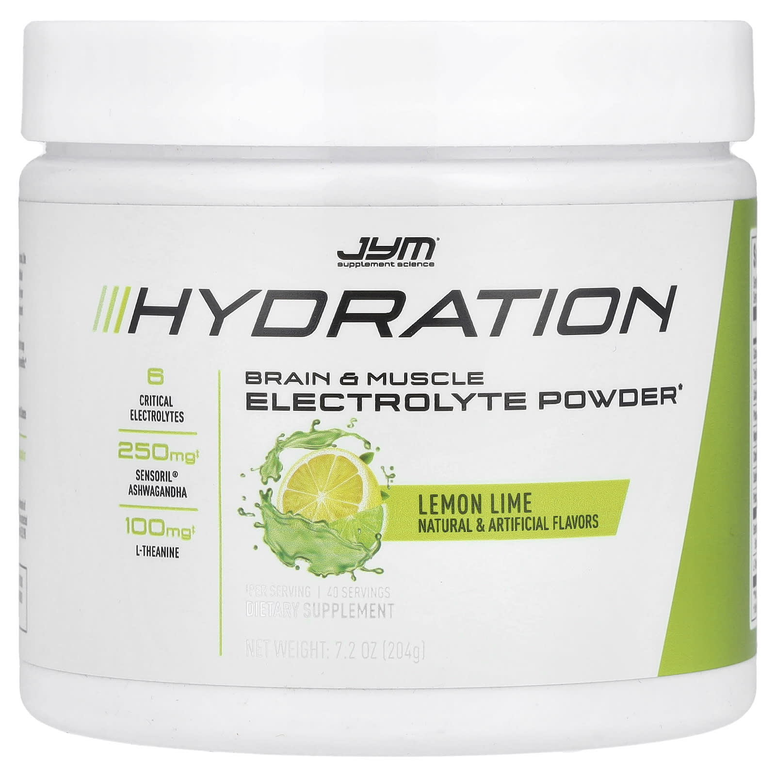 JYM Hydration Electrolyte Powder for Optimal Performance | Lemon Lime - Image 1