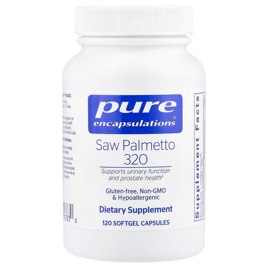 Pure Encapsulations, Saw Palmetto 320, 120 Softgel Capsules (320 mg per Softgel) - Image 1