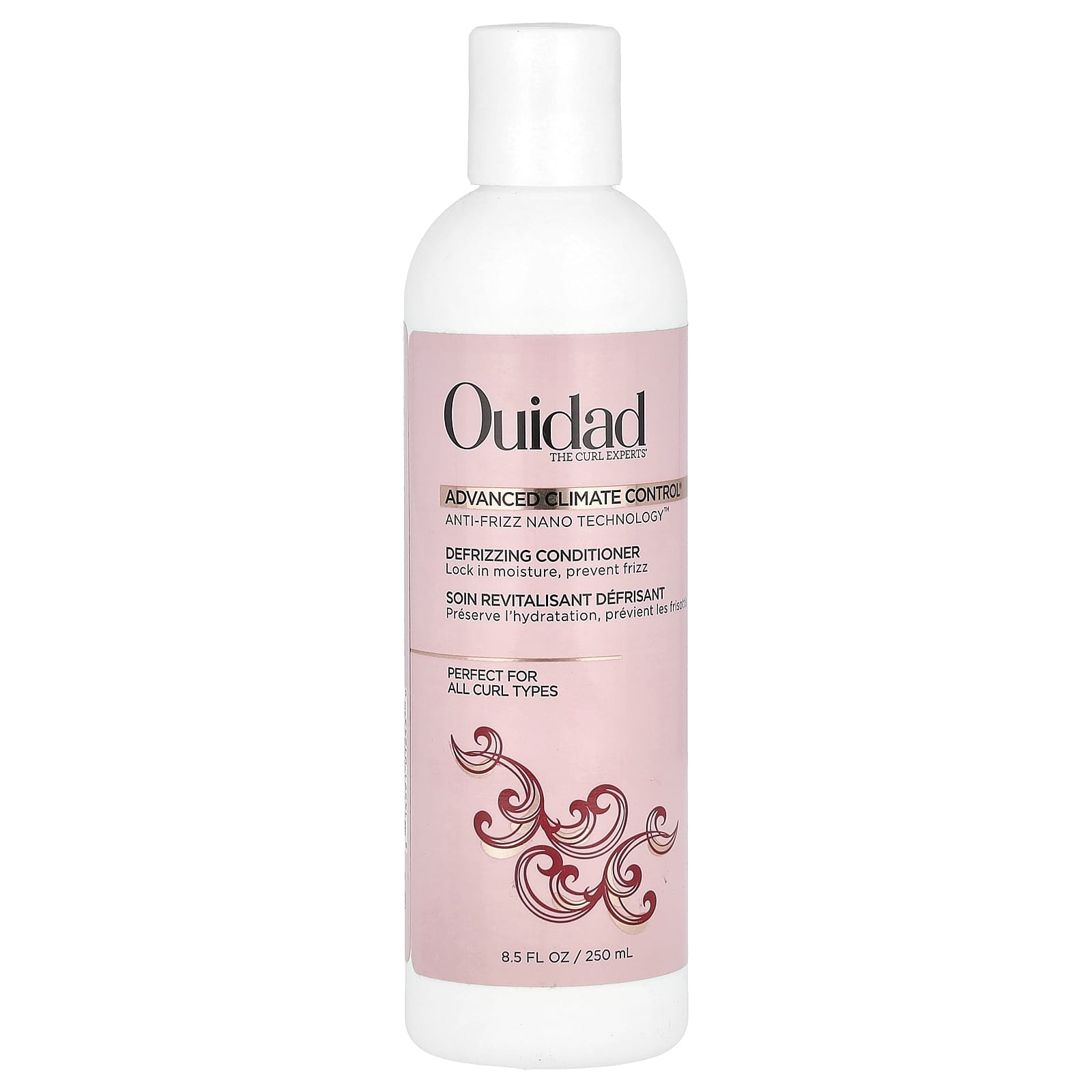 Ouidad, Advanced Climate Control®, Defrizzing Conditioner, All Curl Types, 8.5 fl oz (250 ml) - Image 1