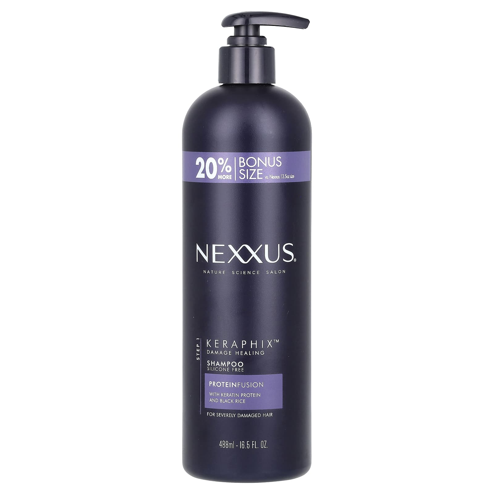Nexxus, Keraphix™, Shampoo, For Severely Damaged Hair, 16.5 fl oz (488 ml) - Image 1