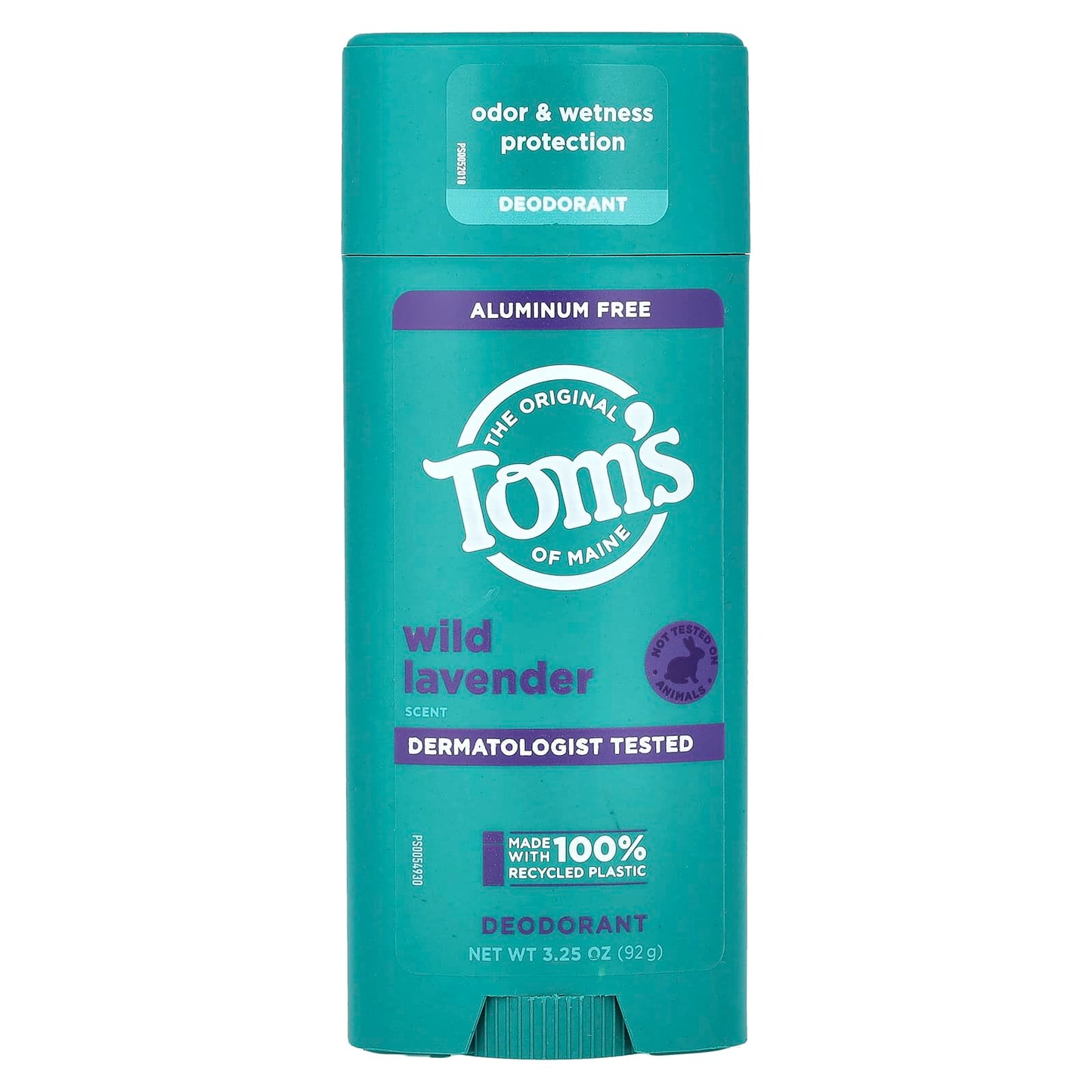 Tom's of Maine, Aluminum Free Deodorant, Wild Lavender, 3.25 oz  (92 g) - Image 1
