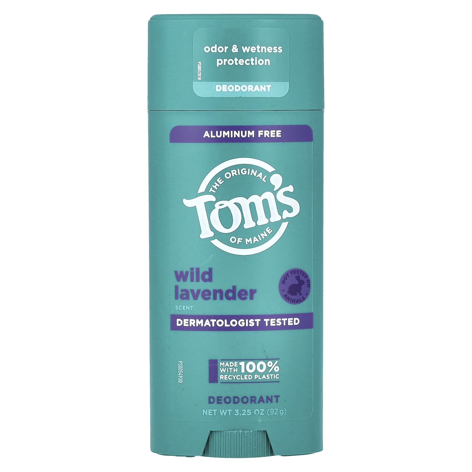 Tom's of Maine, Aluminum Free Deodorant, Wild Lavender, 3.25 oz  (92 g) - Image 1