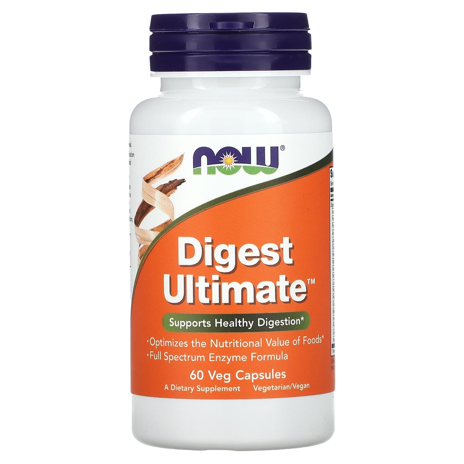 NOW Foods, Digest Ultimate, 60 Veg Capsules - Image 1